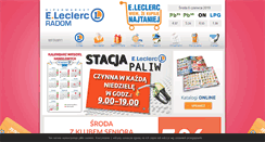 Desktop Screenshot of eleclerc.com.pl